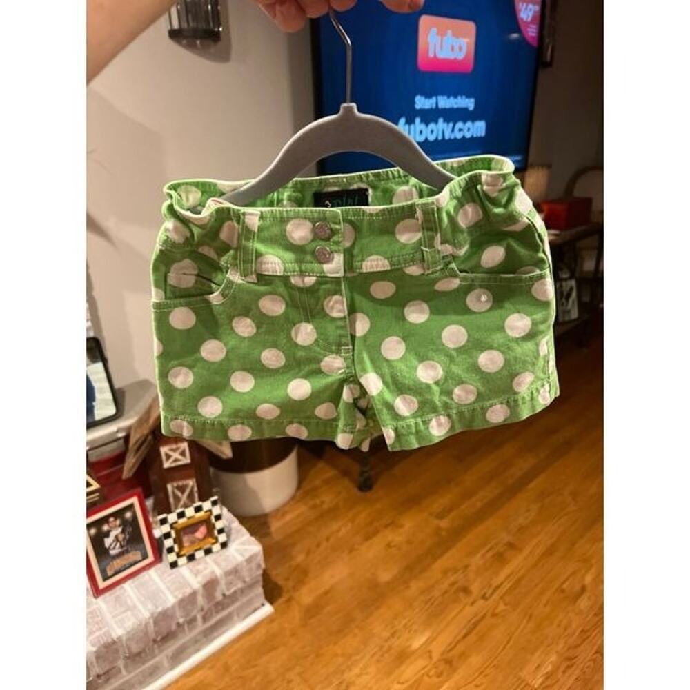 Mini Boden girls‎ heart shorts size 6
